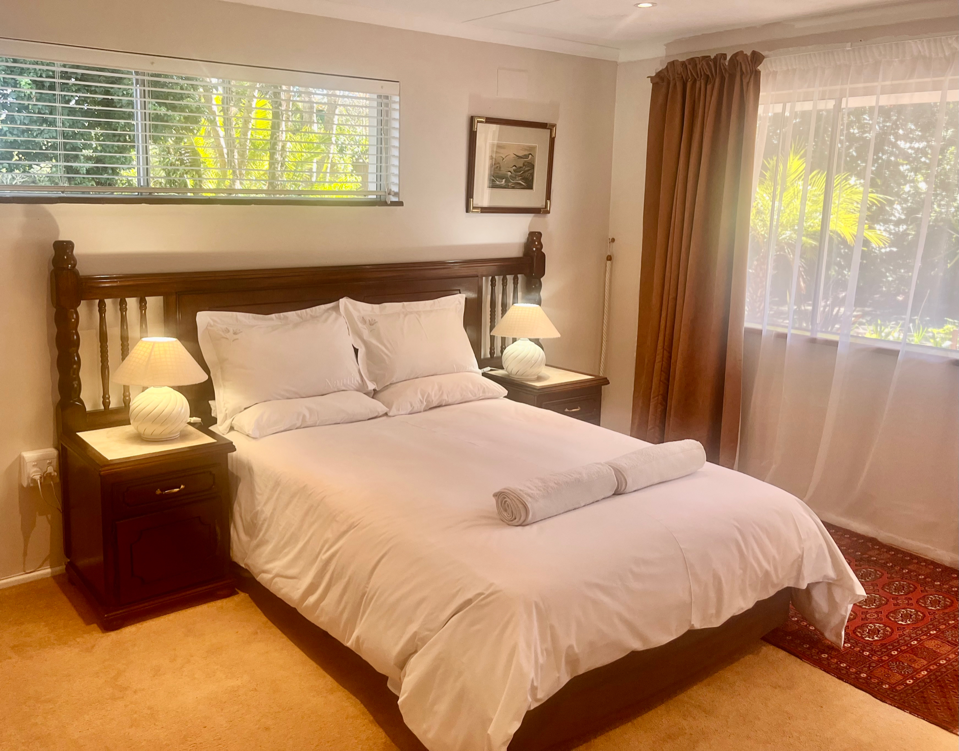 Bedroom at Fish Eagle chalet